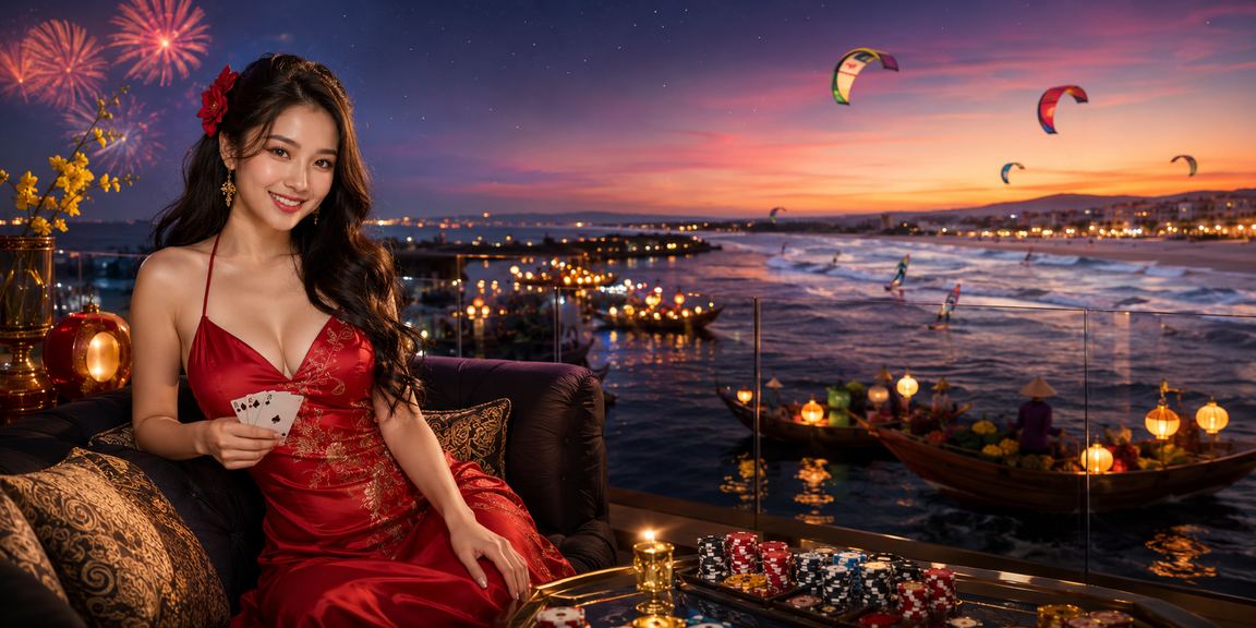 Người chơi tận hưởng trải nghiệm cá cược tại lễ hội Tết ở Mũi Né